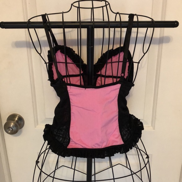 Vintage Pink Bustier - Picture 2 of 5